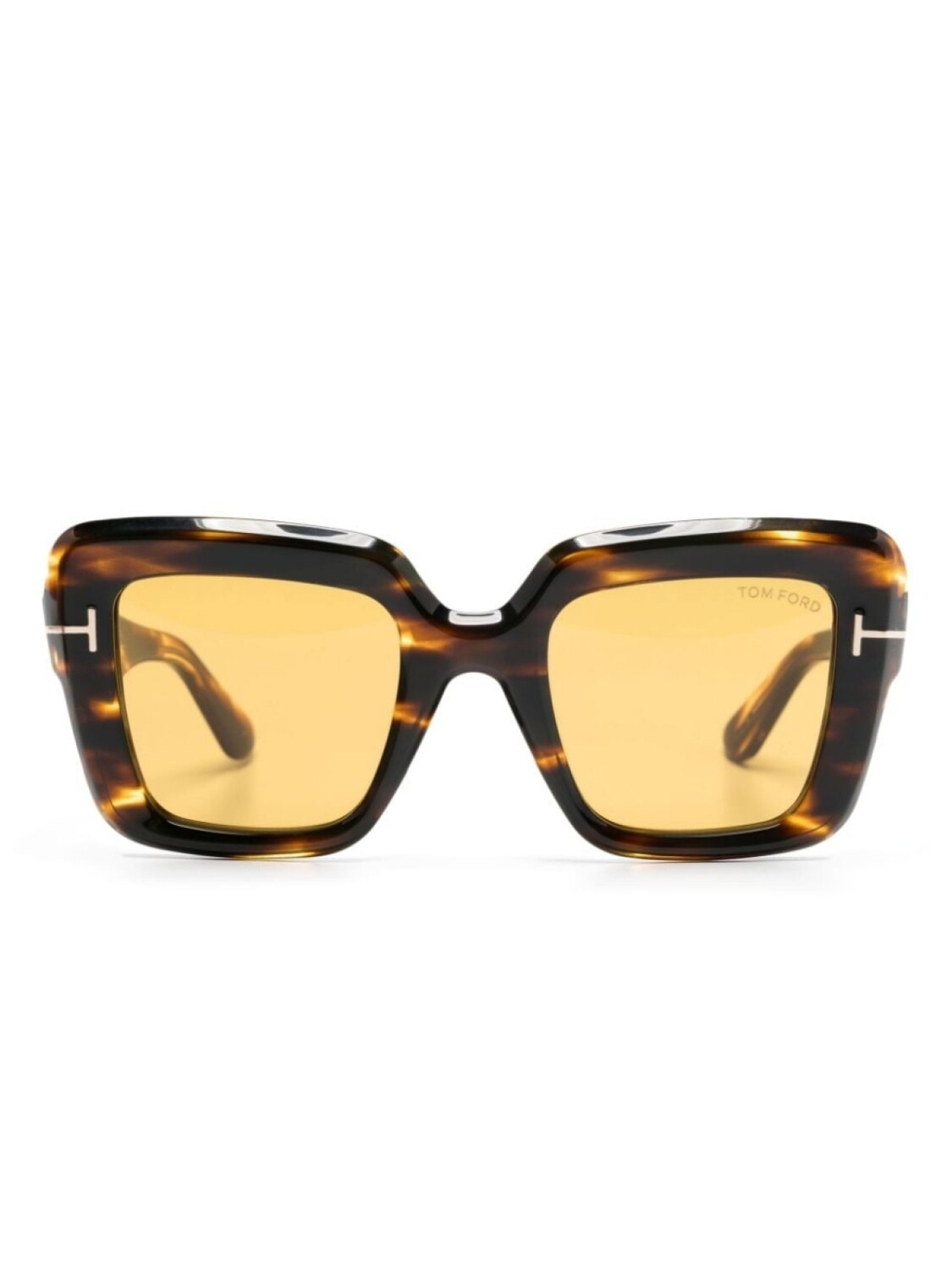 

TOM FORD Eyewear солнцезащитные очки Эсме, коричневый