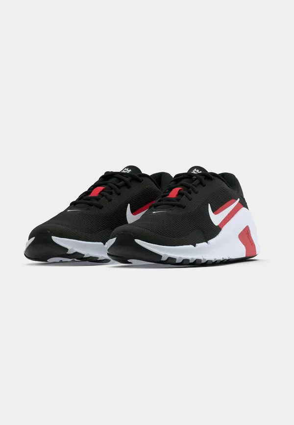 Гибкие тренировочные кроссовки Nike Performance, Black/White/University Red — фото 3
