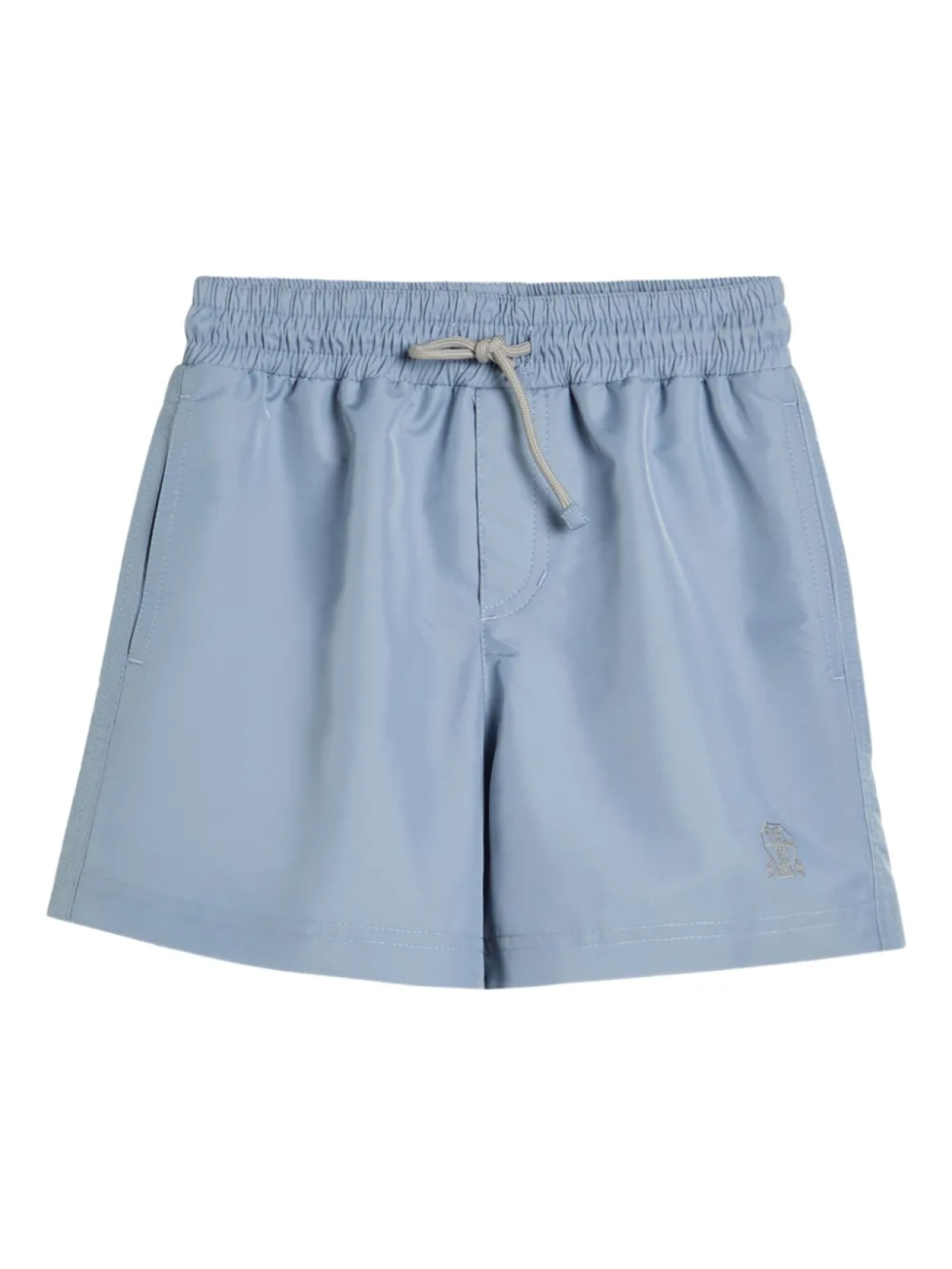 

Детские шорты для плавания Brunello Cucinelli с эластичной завязкой Brunello Cucinelli Kids, синий