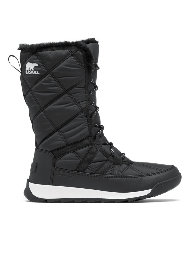 Зимние сапоги Sorel Whitney II стеганые на шнуровке, черный