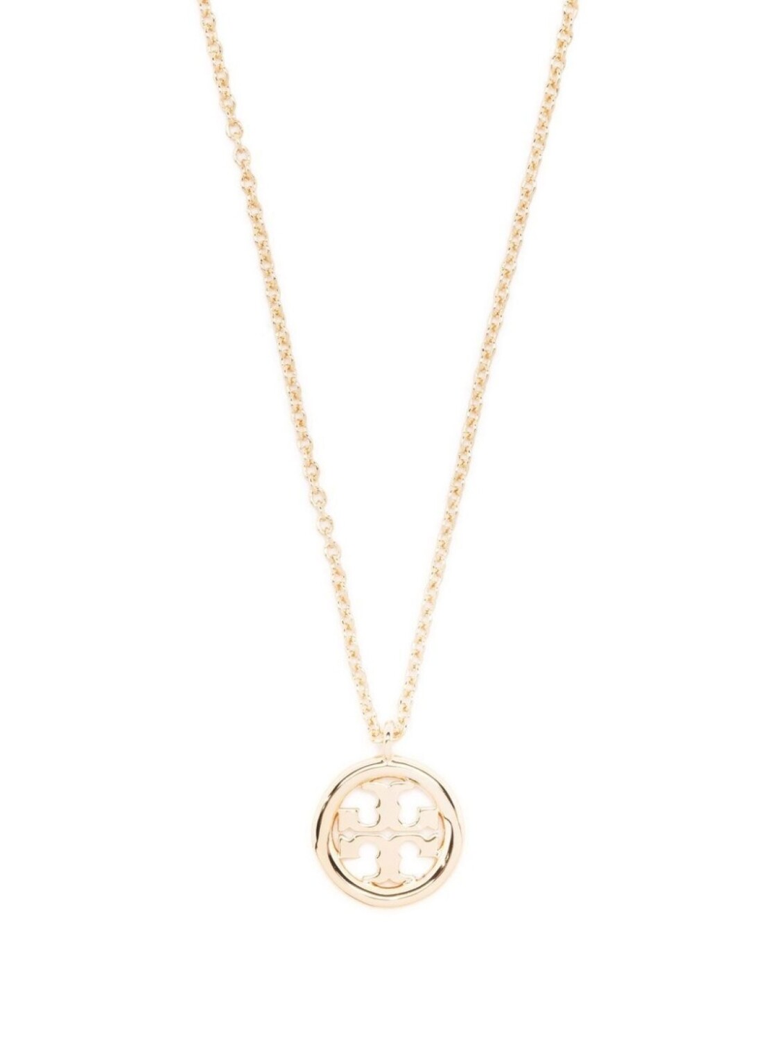 

Колье с подвеской-логотипом Tory Burch, золотой