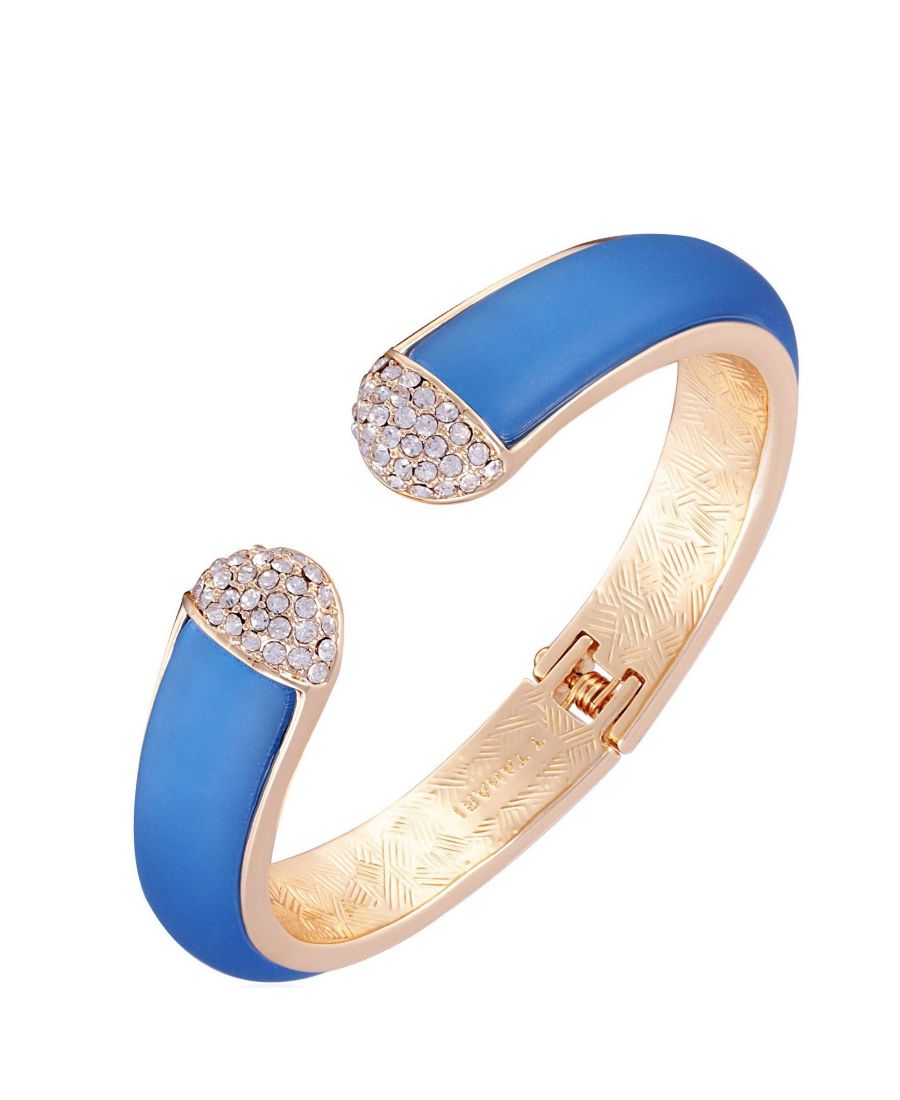 

Браслет с шарнирным креплением из матового люцита T Tahari, Gold