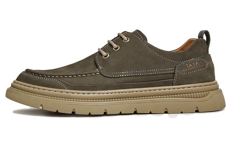 

Туфли мужские Men"s Casual Men Low-Top Tata, хаки