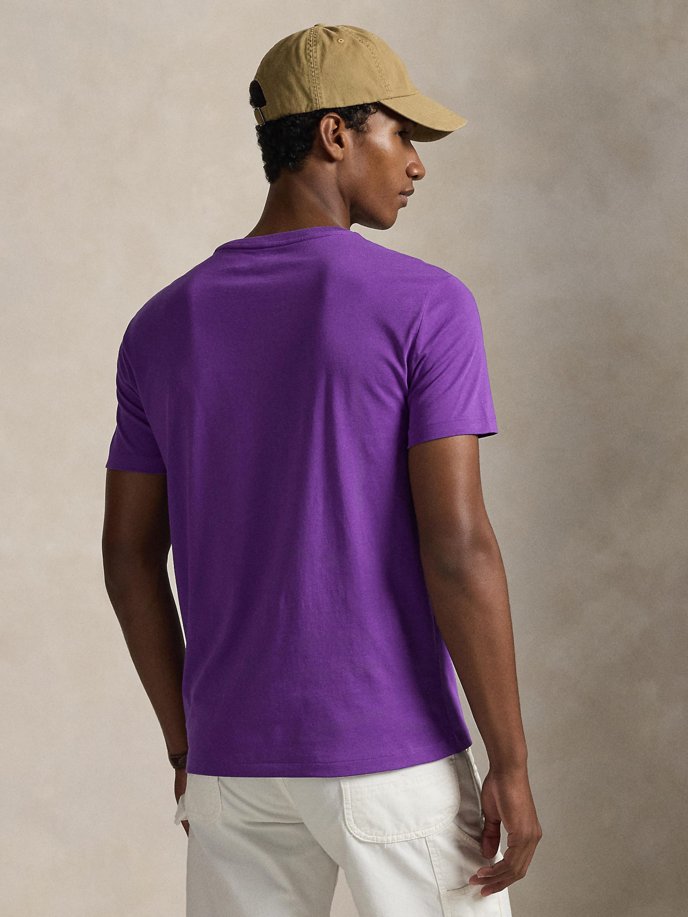 Polo Ralph Lauren Футболка Regular Fit 'SSCNCMSLM2' в цвете Purple — фото 3