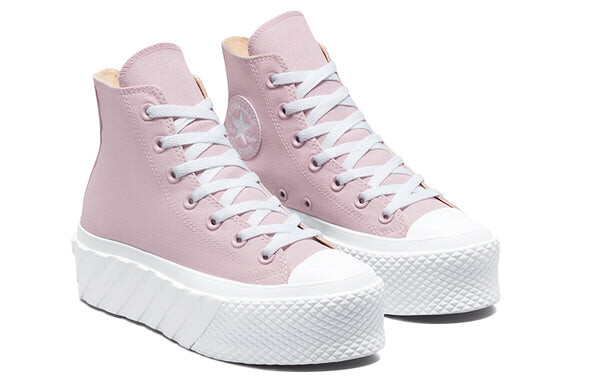 Кроссовки chuck taylor all star lift 2x high 'himalayan salt' Converse, розовый — фото 3