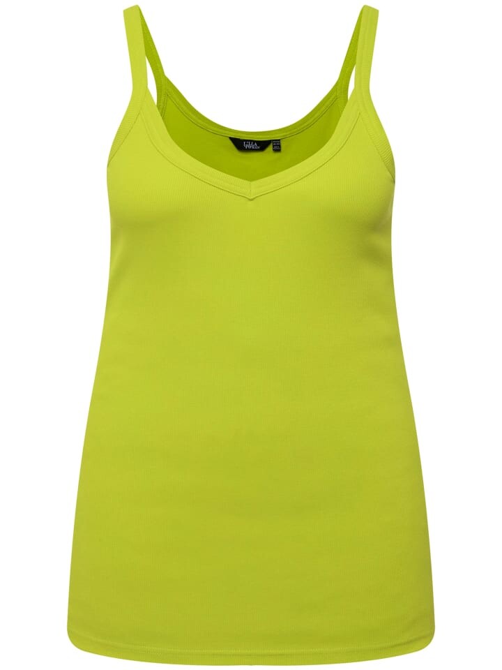 

Футболка Ulla Popken Strick Top, цвет apfelgrün