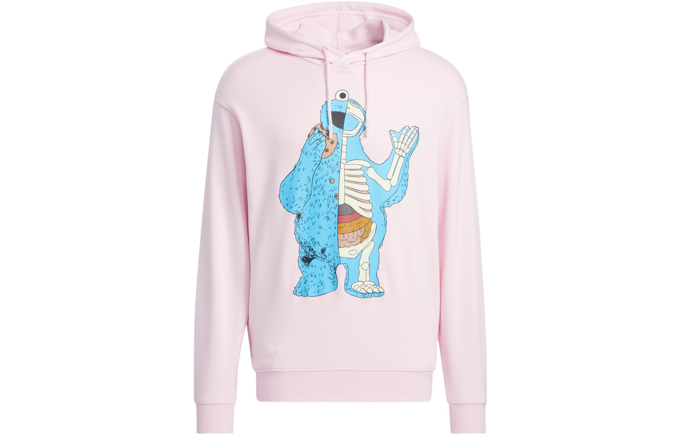 Adidas Neo Толстовка Sesame Street X Unisex Pink — фото 3