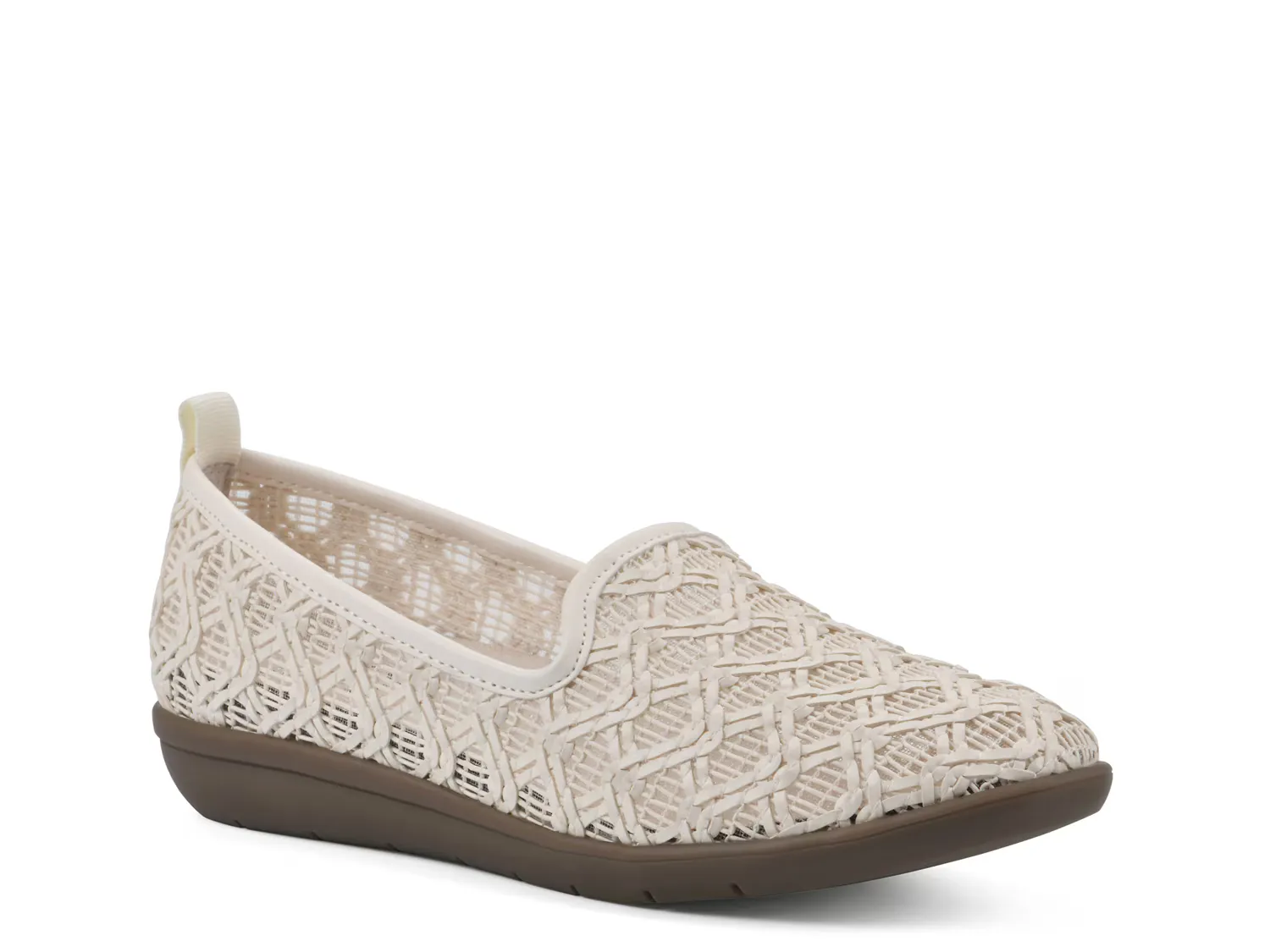 

Слипоны Twisty Wedge Slip-On Cliffs By White Mountain, цвет cream