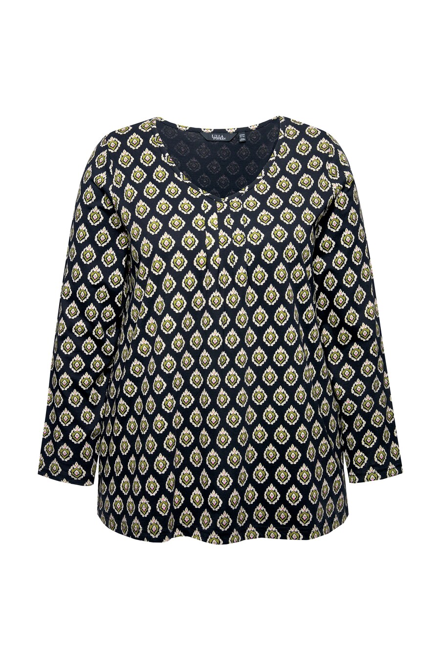 

Лонгслив Ulla Popken Shirt, черный