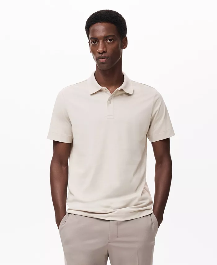 

Мужская облегающая поло с технологией Thermolite Mango, серый