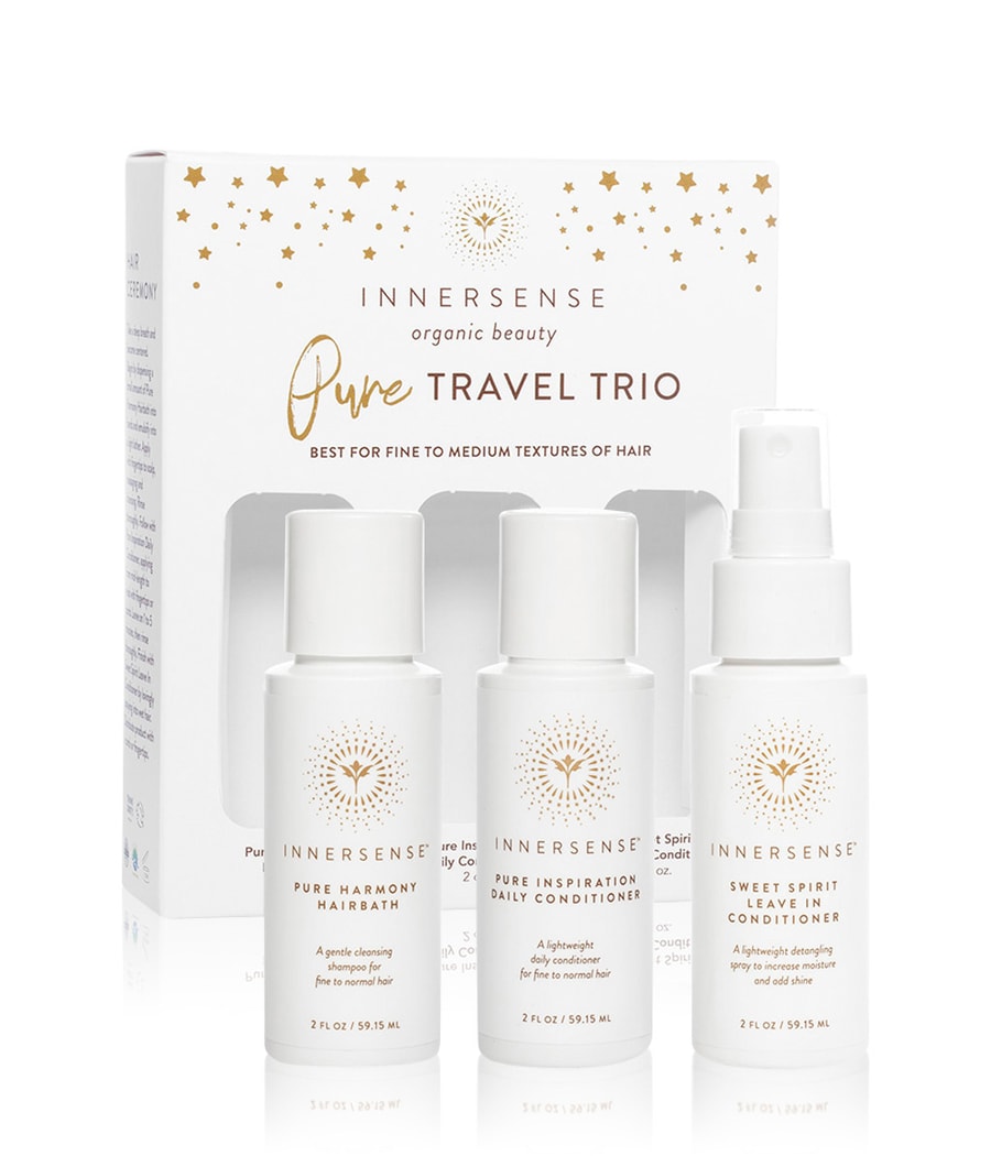 

Набор для ухода за волосами Innersense Organic Beauty Travel Trio Pure, 1 шт.