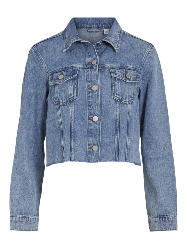 

Джинсовая куртка Vila, Средне-синий деним