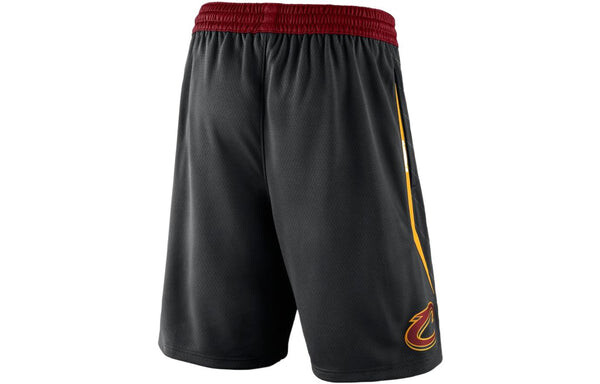 Шорты men's nba casual breathable sports basketball shorts sw fan edition cavaliers limited black Nike, мультиколор — фото 2