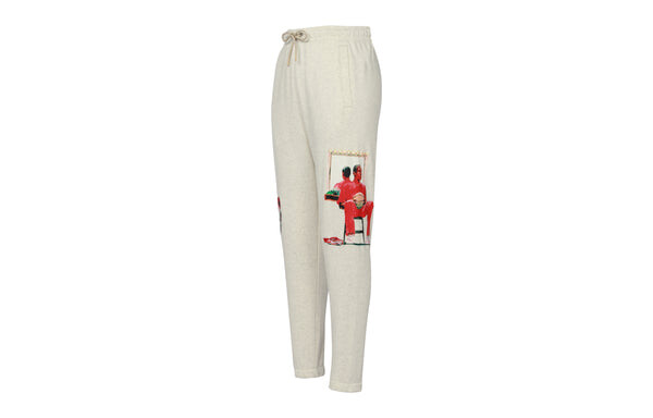 Спортивные штаны Air Jordan Artist Series by Jacob Rochester Apparel Collection Joggers 'Grey', серый — фото 2