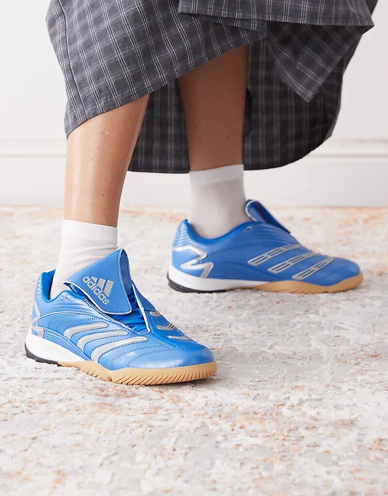 Кроссовки adidas Originals Predator Sala синего и белого цветов