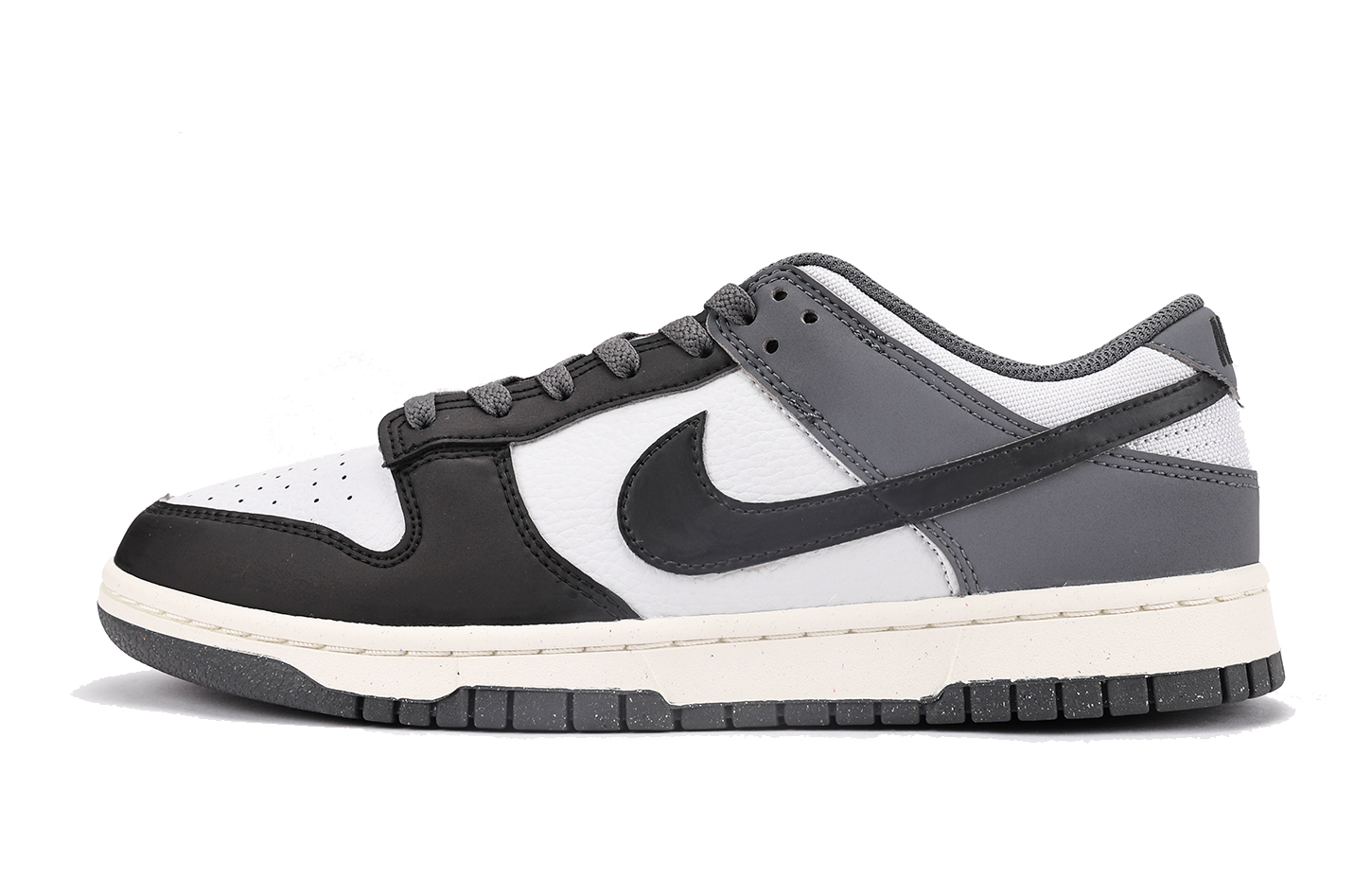 

Кроссовки Nike Dunk Skateboard Shoes Men Low-Top Black White Gray, Черный, Кроссовки Nike Dunk Skateboard Shoes Men Low-Top Black White Gray