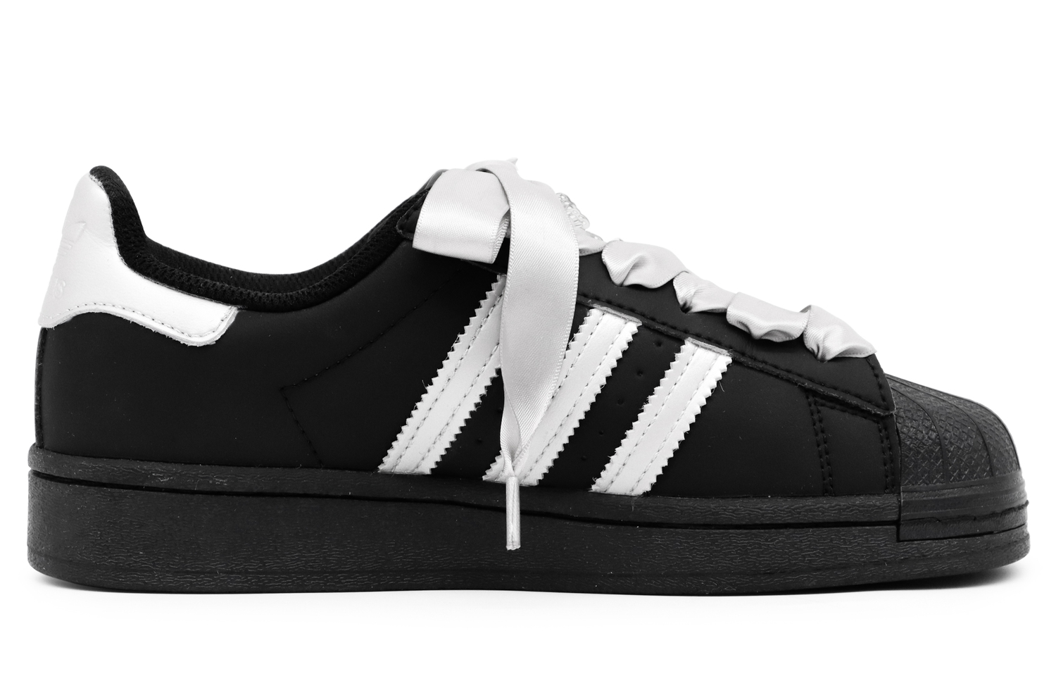 Adidas Originals Superstar 2 амортизация, износостойкие детские скейтбординг кроссовки silver black unisex — фото 4