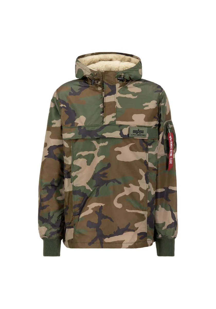 

Анорак Alpha Industries " Alpha Industries Мужчины - Куртки для активного отдыха HPO Anorak Camo", цвет Wdl Camo 65