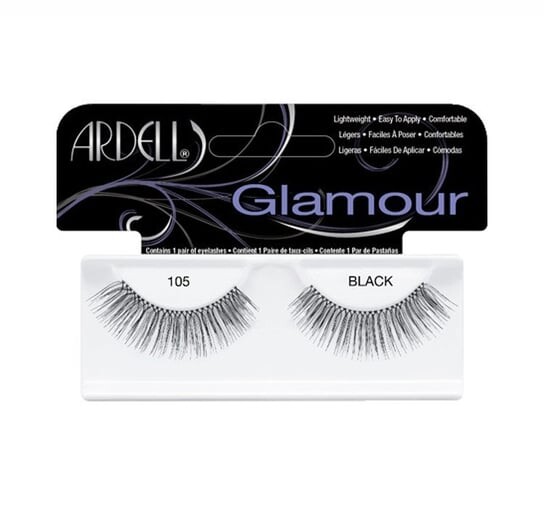 

Пара накладных ресниц Черный Ardell, Glamour 105 1
