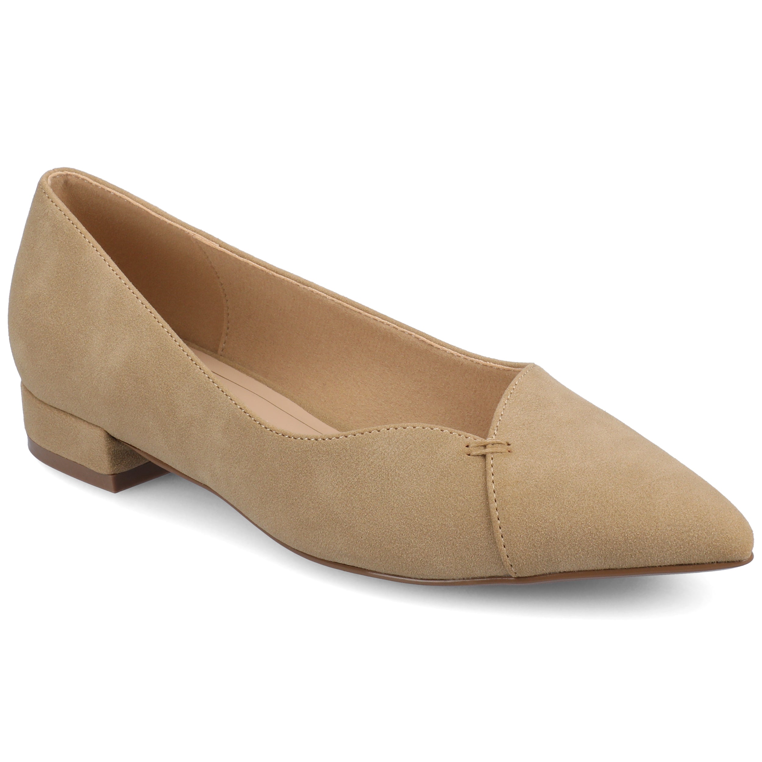 Женские балетки Journee Carmin средней и широкой полноты Journee Collection, Sand
