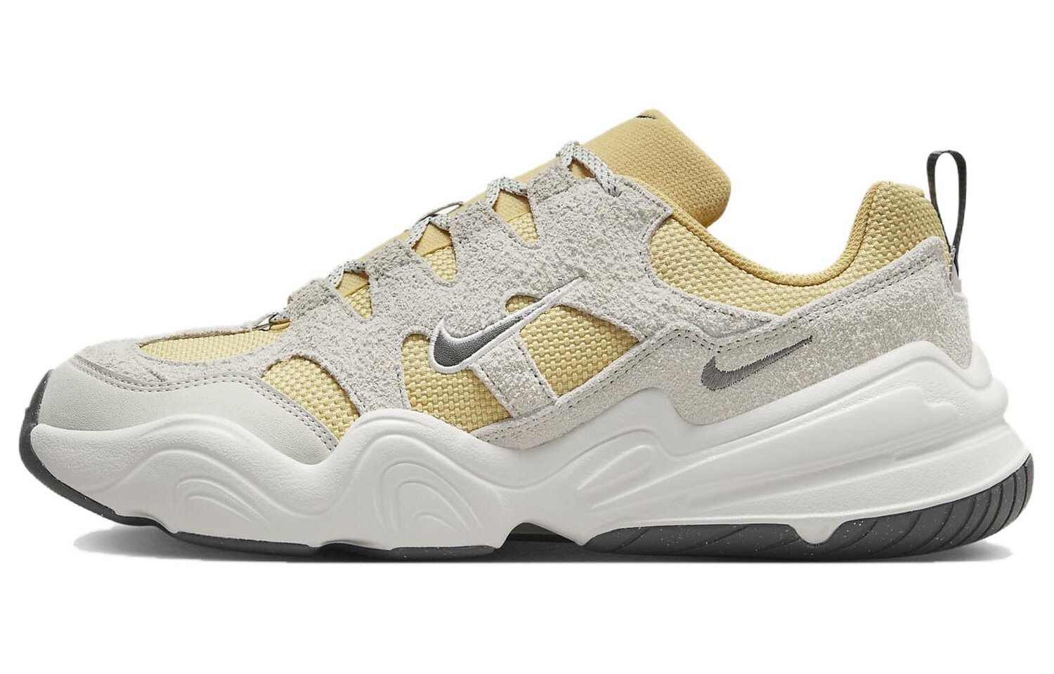 

Кроссовки Nike Tech Hera Lifestyle, серый/желтый