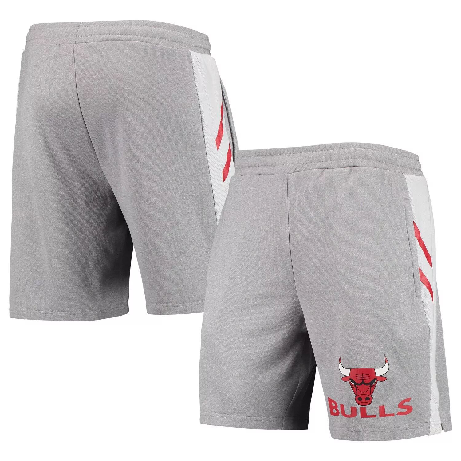 

Мужские спортивные серые шорты Concepts Chicago Bulls