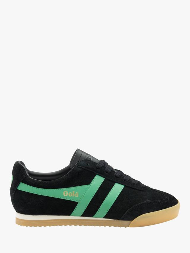 Классические кроссовки Apollo из замши Gola, Black/Jade/Gum