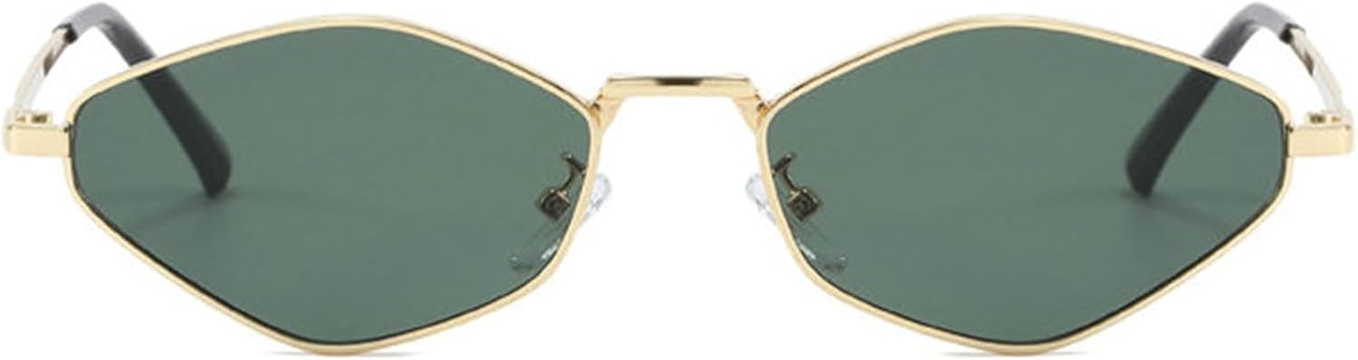 

Солнцезащитные очки Willochra Fashion Rhombus для женщин, ретро-очки черного цвета для мужчин, роскошные солнцезащитные очки неправильной формы с защитой от УФ-излучения UV400, C4