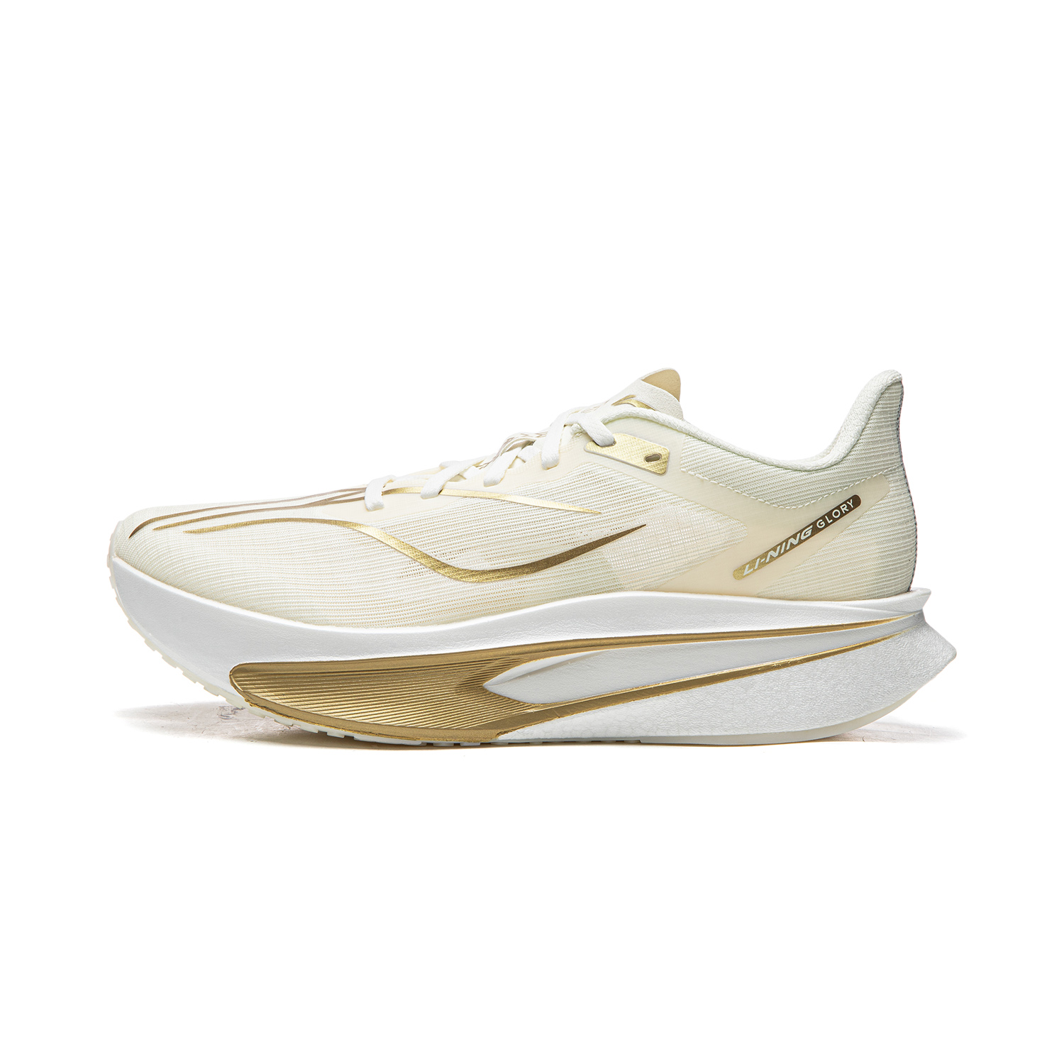 

Li Ning Feidian 6 Challenger амортизирующие нескользящие износостойкие легкие низкие кроссовки для повседневного бега Li-Ning, экрю