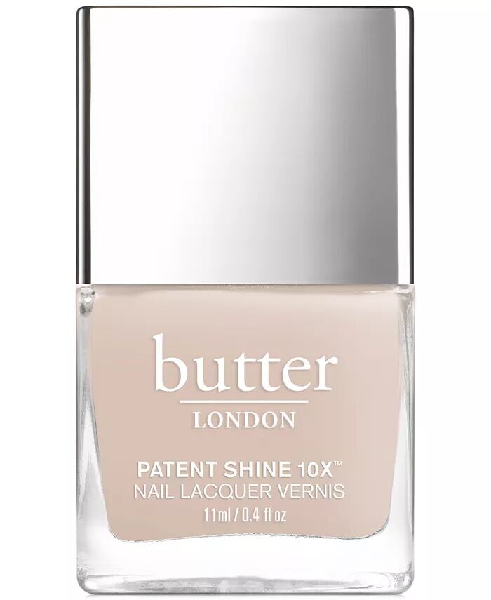 

Лак для ногтей Patent Shine 10X, 0,4 унции Butter London, цвет Steady On! (cool nude crème)