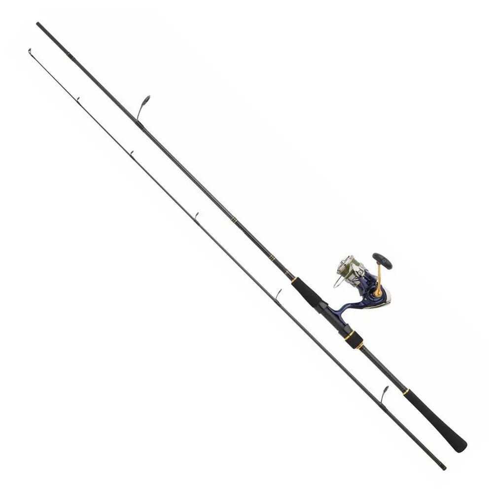 

Набор для спиннинга Daiwa Crest Tsuki JB 4 X CTSB702HMHFS+CT20LT4000CJBX4DG, серебряный