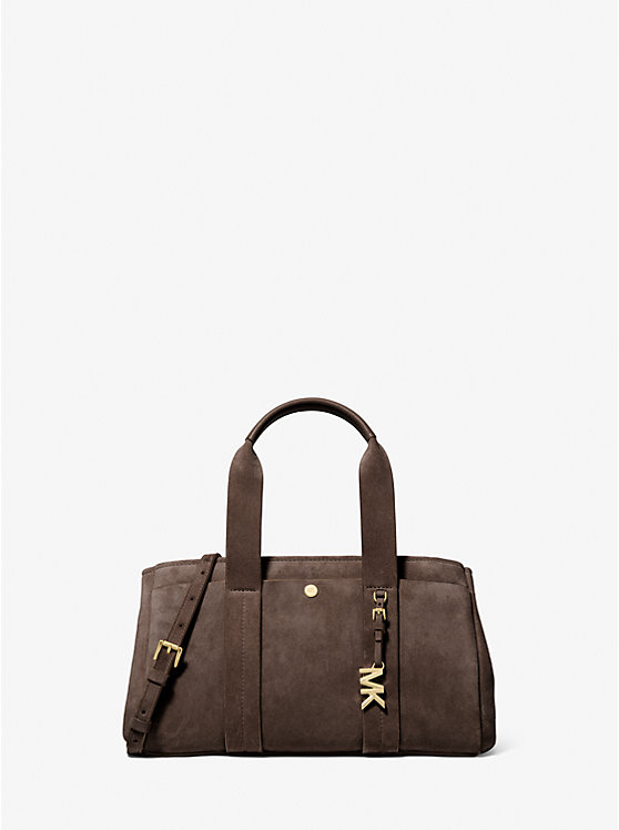 

Маленькая замшевая сумка Romee Michael Kors, коричневый