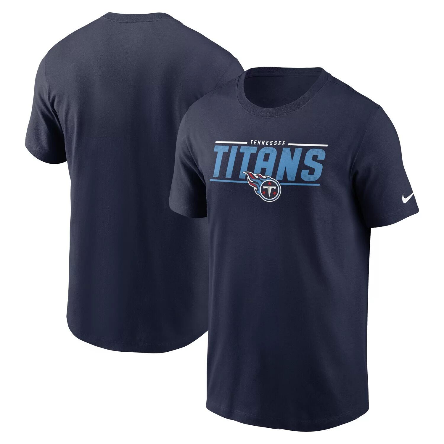 

Мужская темно-синяя футболка Tennessee Titans Muscle Nike, Синий, Мужская темно-синяя футболка Tennessee Titans Muscle Nike