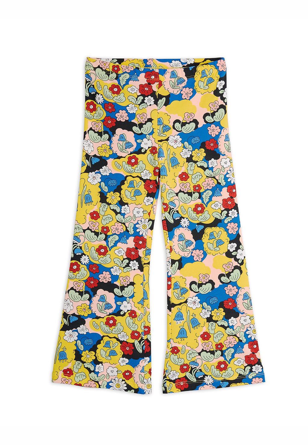 

Леггинсы FLOWERS FLARED TROUSERS UNISEX Mini Rodini, мультиколор