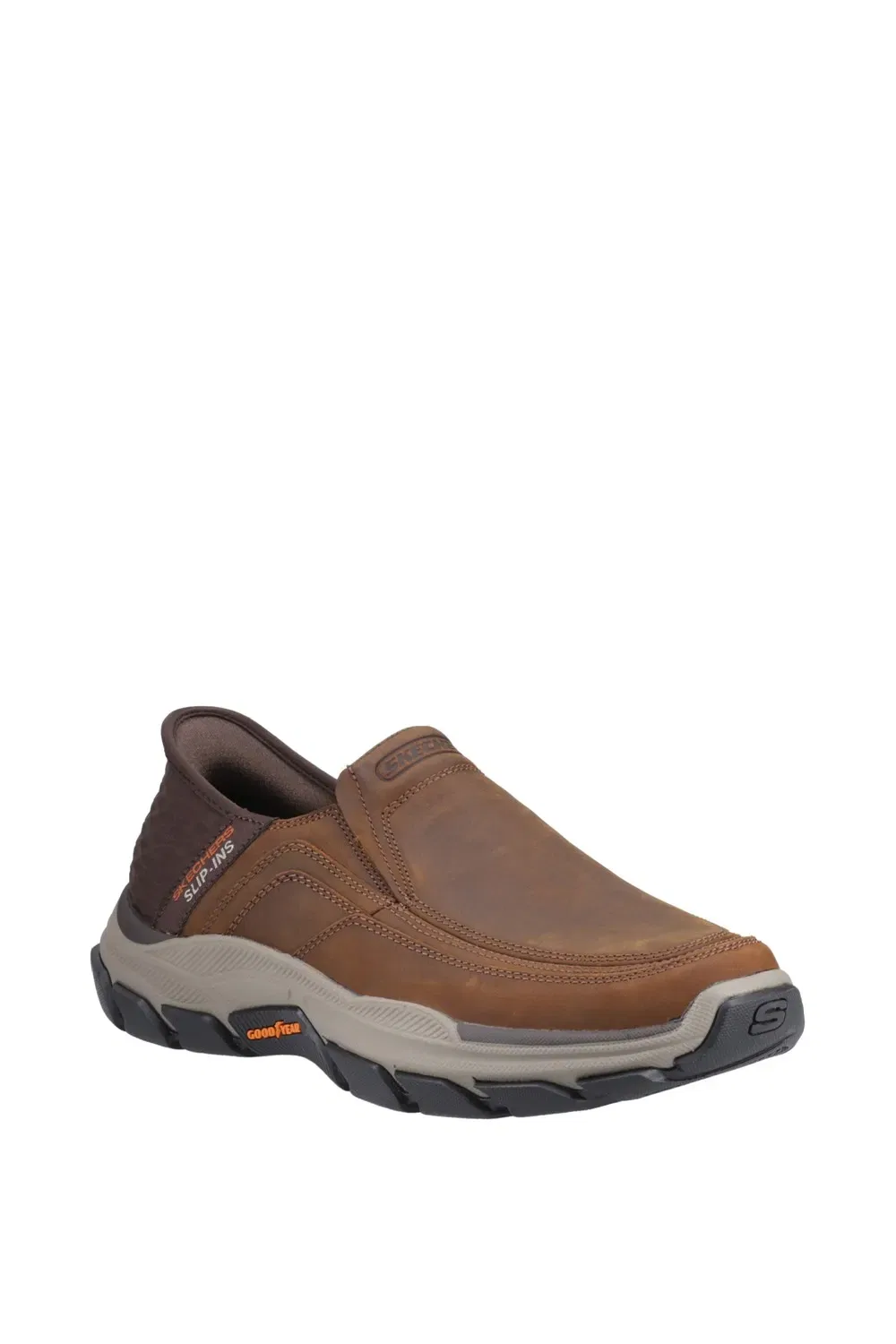 Повседневные ботинки Skechers с технологией Hands Free Slip-ins, коричневый