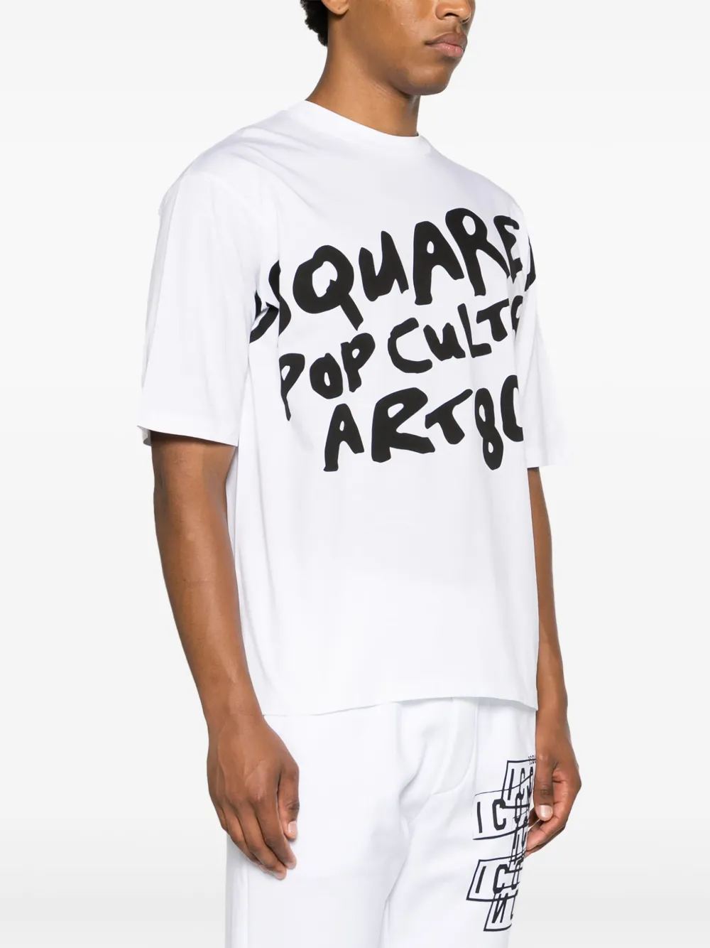 Футболка Pop 80's DSQUARED2, белый — фото 3