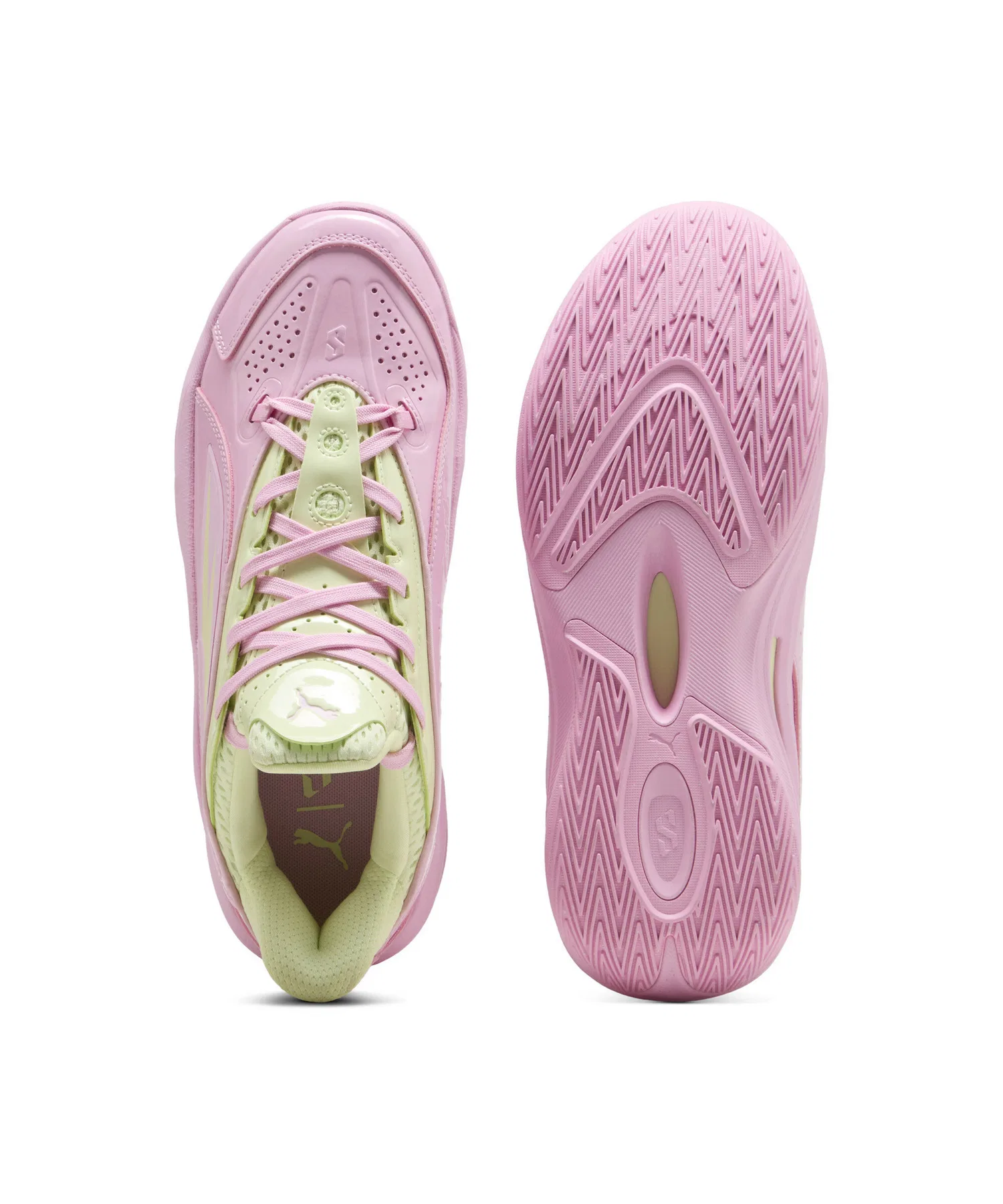 Мужские баскетбольные кроссовки PUMA SCOOT ZEROS III розовые — фото 4