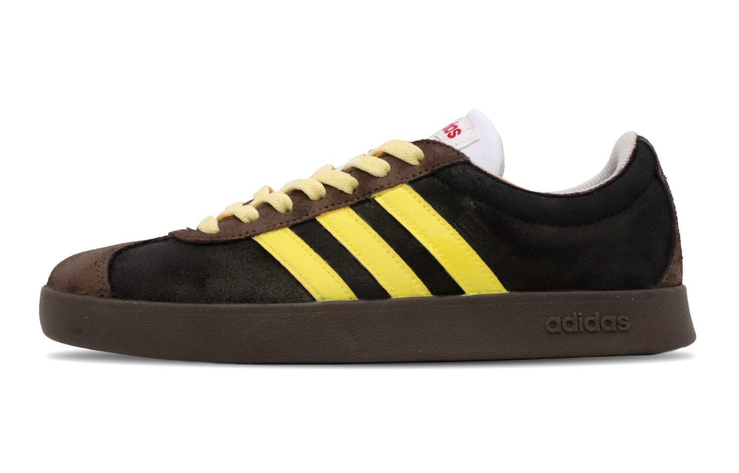 

Кроссовки adidas Vl Court Skateboarding Shoes Unisex Low-top Yellow, черный