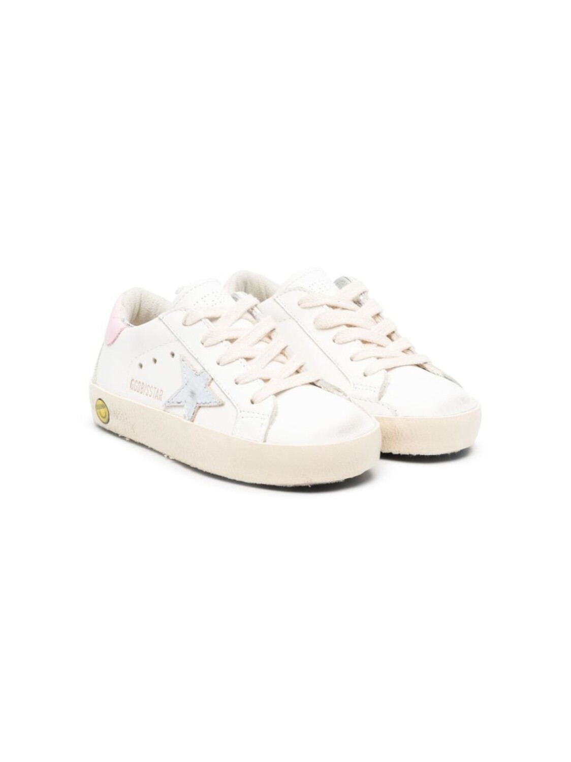 

Кеды детские Golden Goose Kids с нашивкой, белый