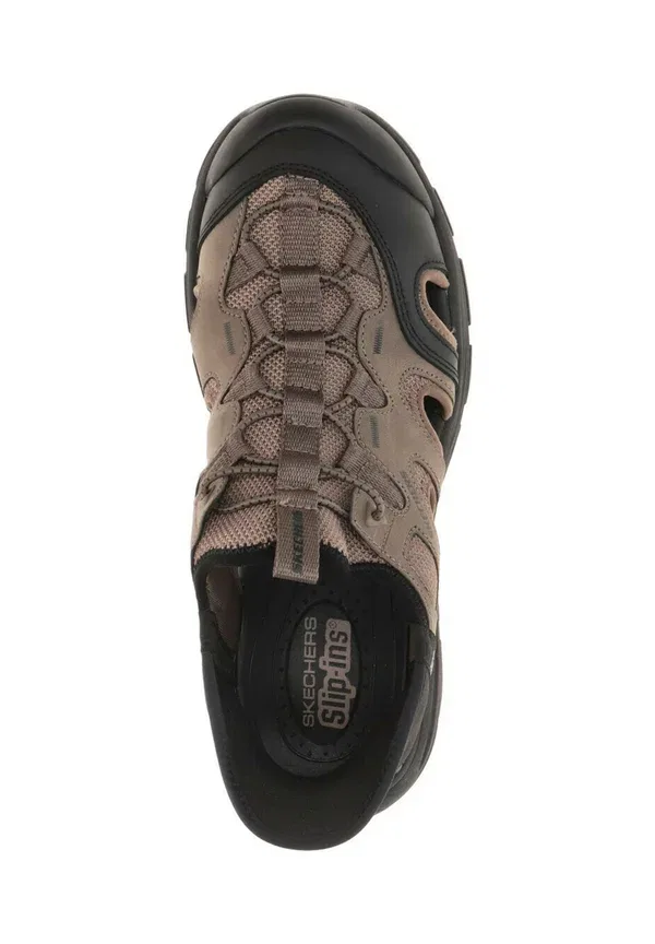 Сандалии Skechers Fairport 205475 dktp braun walking, темный серо-коричневый — фото 3