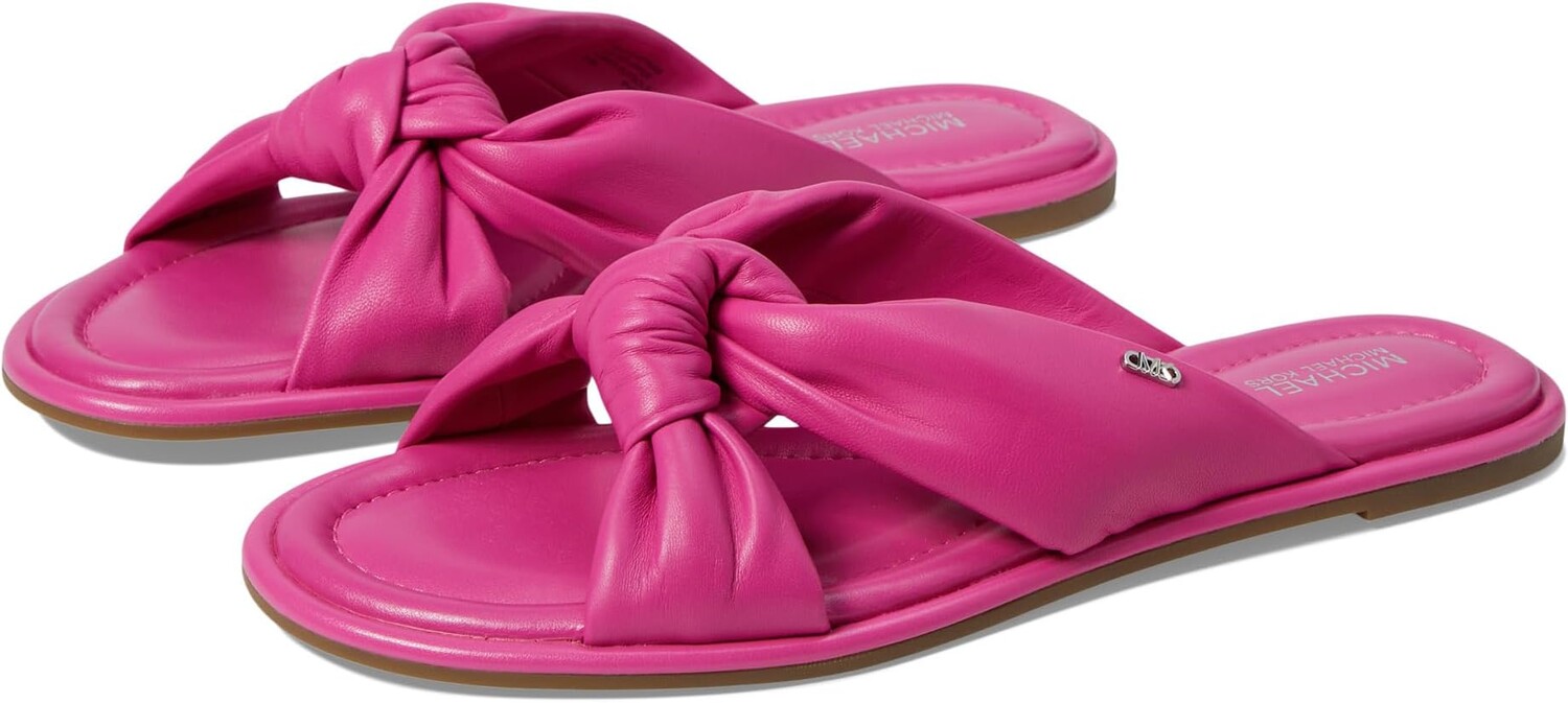 

Сандалии Michael Kors Elena Flat Slide, цвет Cerise