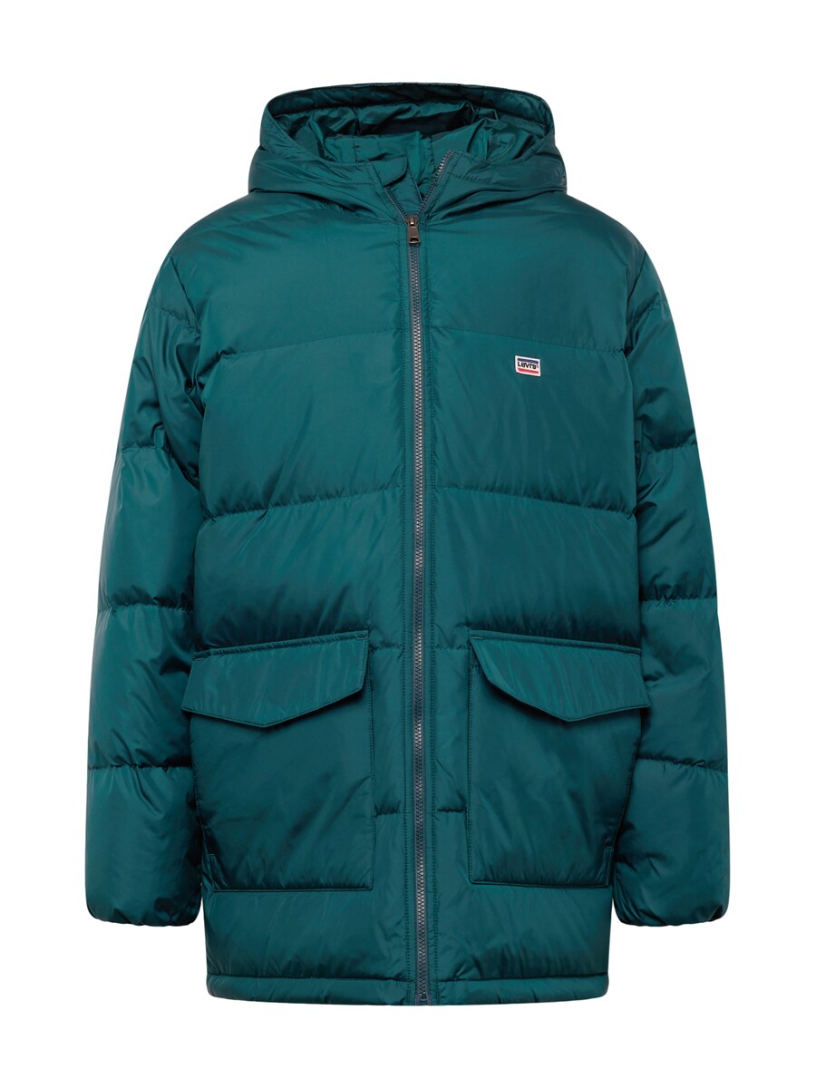 

Зимняя куртка LEVI'S Winter Jacket Telegraph Mid Jacket 2.0, изумрудный