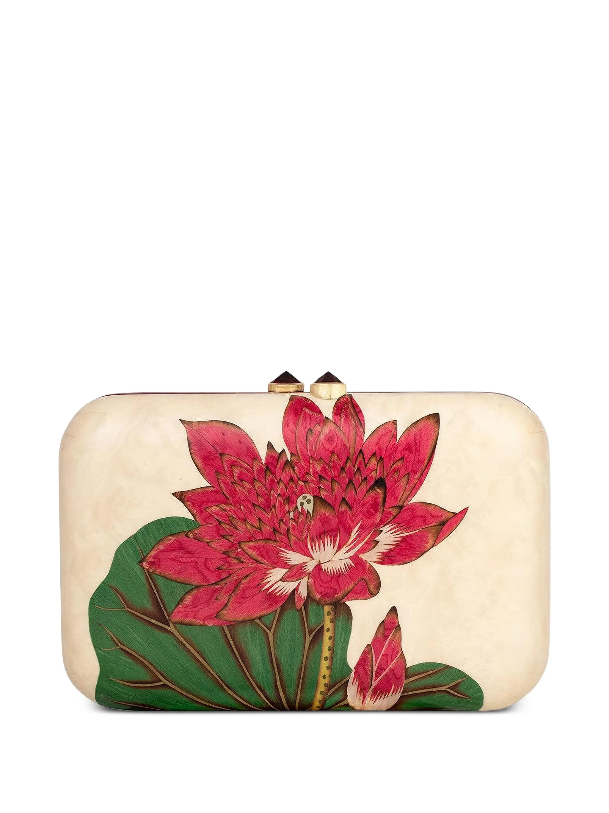 

Клатч Marquetry Lotus Flower Silvia Furmanovich, бежевый