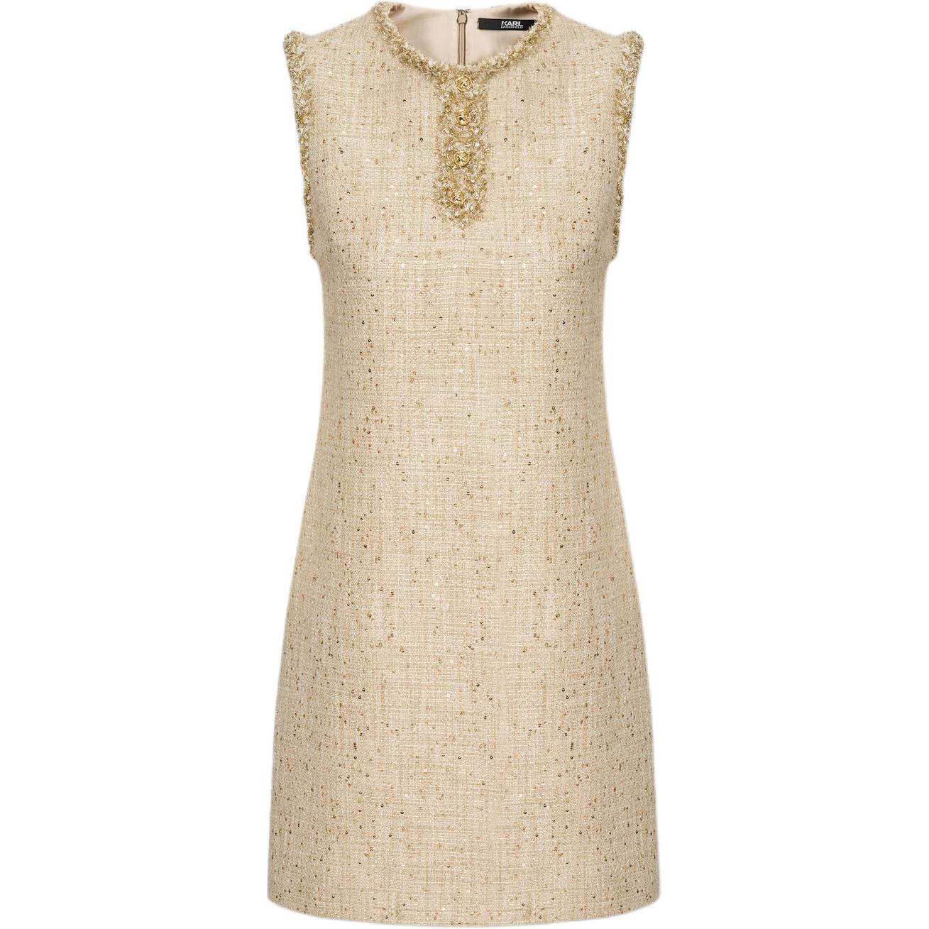 

Платье KARL LAGERFELD SS26 для женщин KARL LAGERFELD / Karl Lagerfeld Jeans, золото