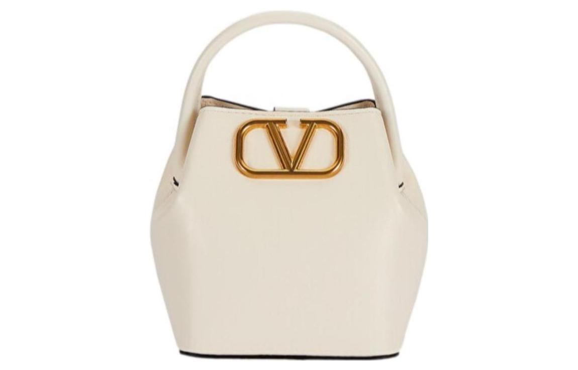 

Кожаная сумка через плечо, кроссбоді, классическая женская белая Valentino