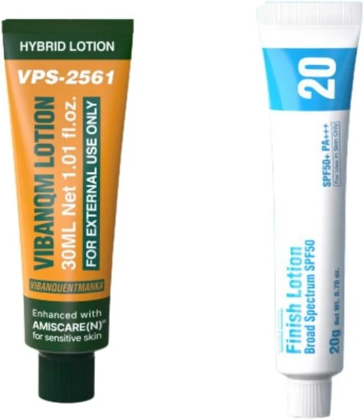 Набор лосьон и крем Farmestic CONAPIDIL Finish Lotion 0.7 oz (20 г) и Tone Up Cream 1.0 fl oz (30 мл)