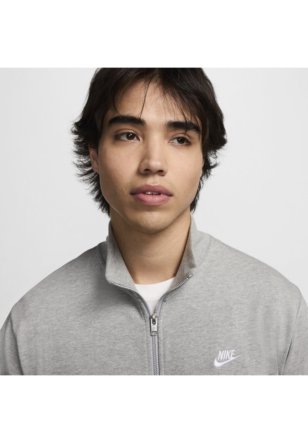 

Толстовка на молнии CLUB Nike Sportswear, серый