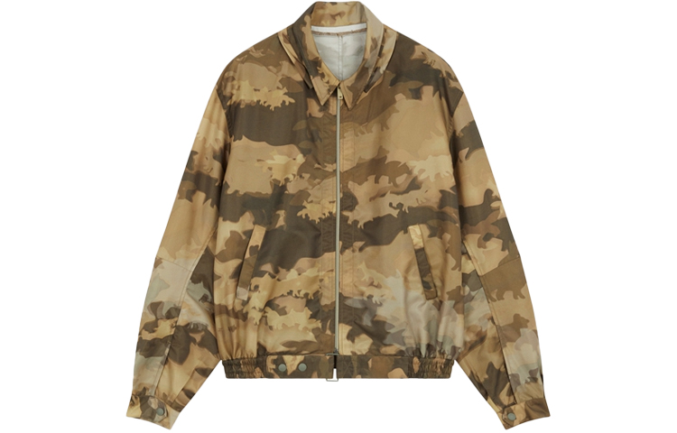

Maison Kitsune Куртка мужская камуфляжная, Camouflage