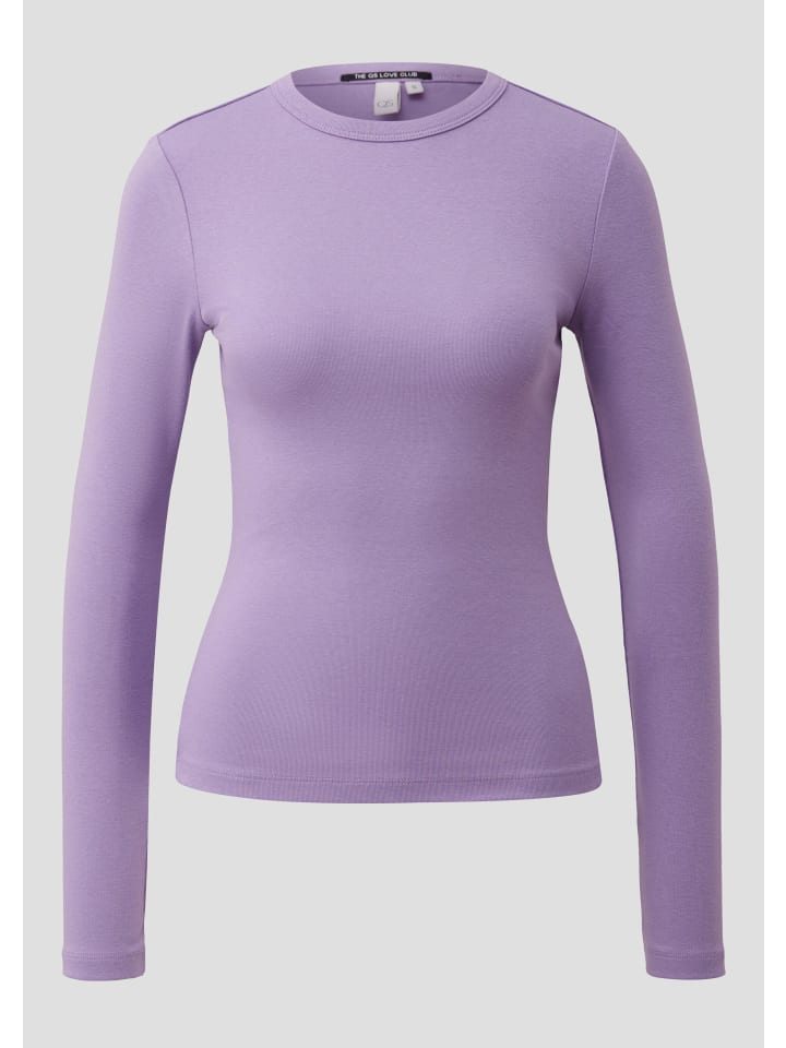 

QS Лонгслив 4672_фиолетового цвета