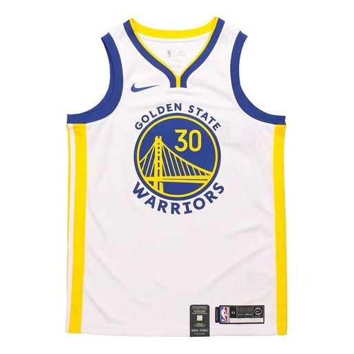 

Футболка nba swingman джерси 30 golden state warriors стивен карри Nike, белый